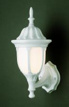  4040 WH - Hamilton 1-Light Opal Glass Traditional Outdoor Wall Lantern